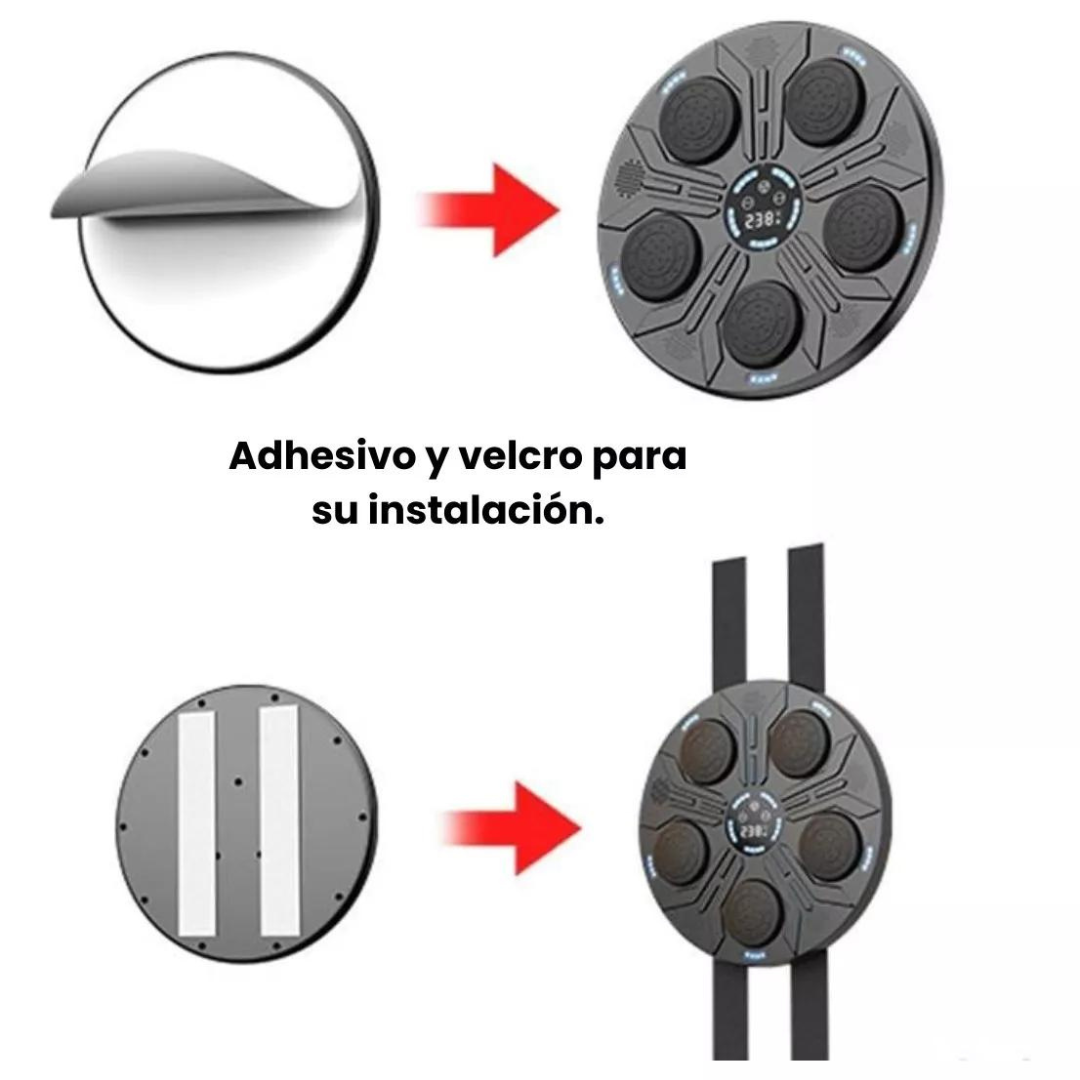 Máquina Boxeo Musical Entrenamiento Soporte  Boxeo Bluetooth
